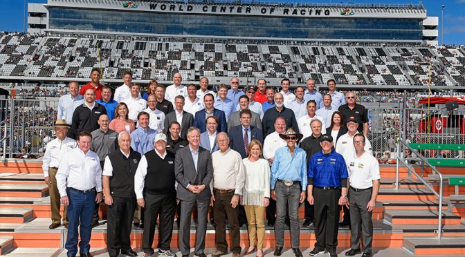 NASCAR portrait with founding Charter members