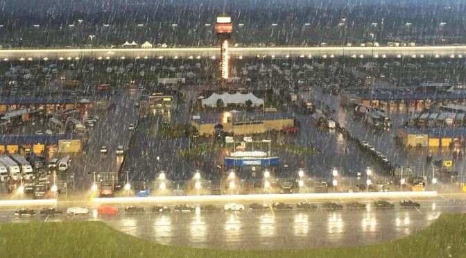 Featured image for Rain postpones XFINITY Series race to Sunday