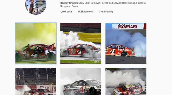 Rodney Childers disputes Kevin Harvick burnout conspiracy theory