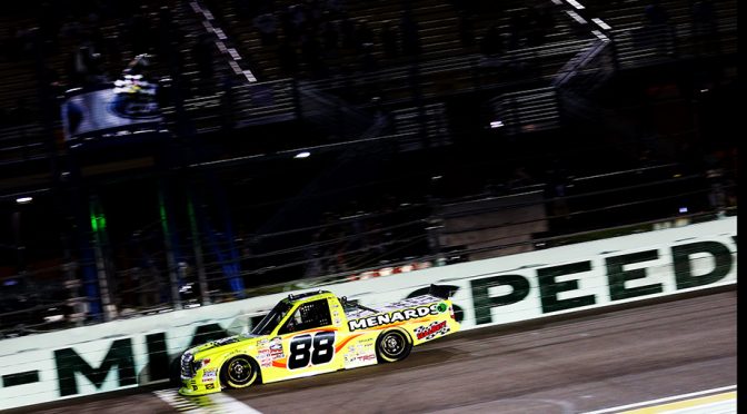 Featured image for Crafton claims first win at Homestead-Miami