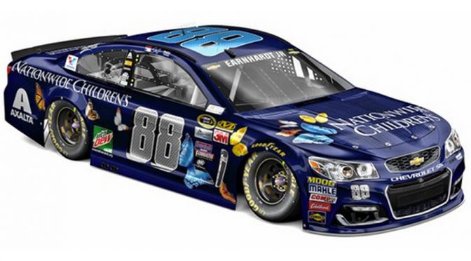 Earnhardt Jr. reveals new paint scheme
