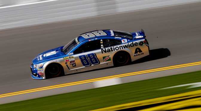 Featured image for Dale Earnhardt Jr. leads final practice at Daytona