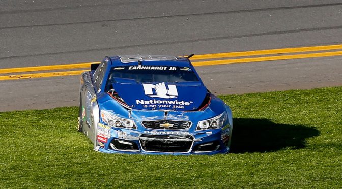Featured Image for Earnhardt Jr. goes spinning while moving up in field