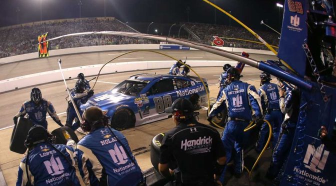 No. 88 makes pit crew changes before Chase