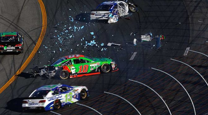 Danica drilled after spin; race red-flagged