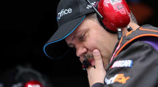 Crew chief chats with NASCAR commonplace