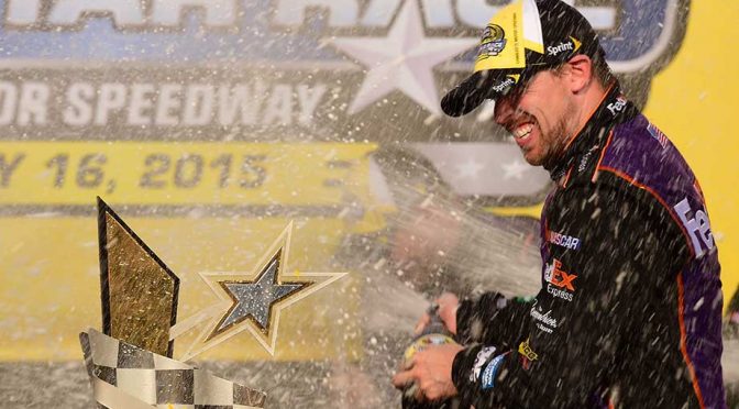 Featured Image for Hamlin holds off Harvick for All-Star win