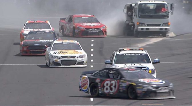 DiBenedetto collides with an unlikely source at Sonoma