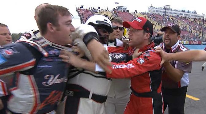 Smith, Ty Dillon get physical post-Watkins Glen