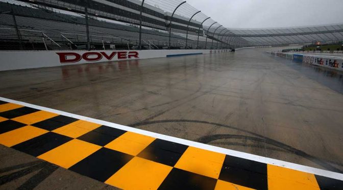 Rain halts Dover's on-track events Friday