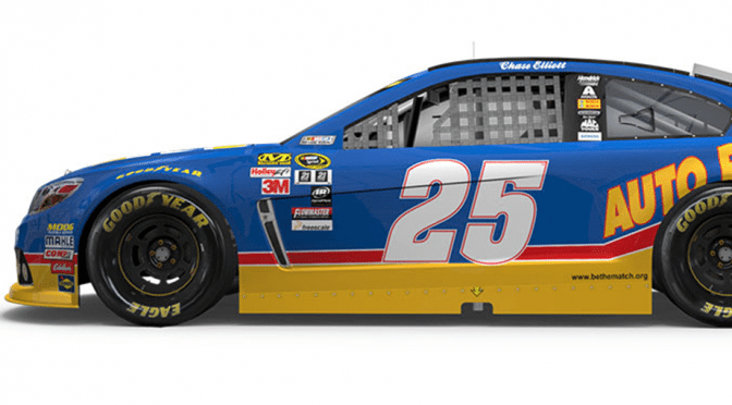Elliott's Darlington paint scheme revealed