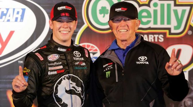 Featured Image for Gibbs: Erik Jones to run Sprint Cup, XFINITY in 2016