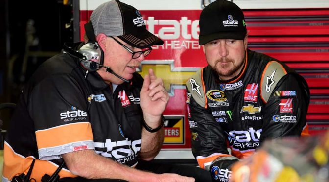 Featured Image for Crew chief Gibson returns for duty at Texas
