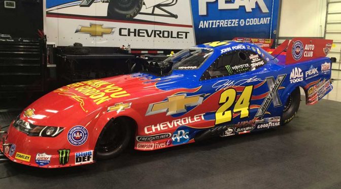 Racing's John Force will honor Jeff Gordon