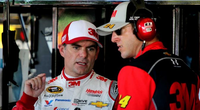 Jeff Gordon not focused on specific position