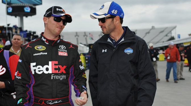 Featured Image for Will someone join Johnson, Hamlin in Martinsville elite?
