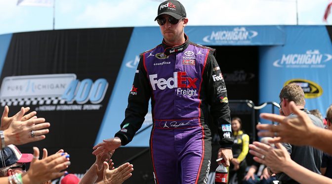 Hamlin tears ACL playing basketball, expected to still race