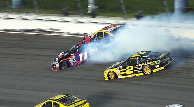 Featured image for Logano: I'd be a hypocrite if I blamed Hamlin