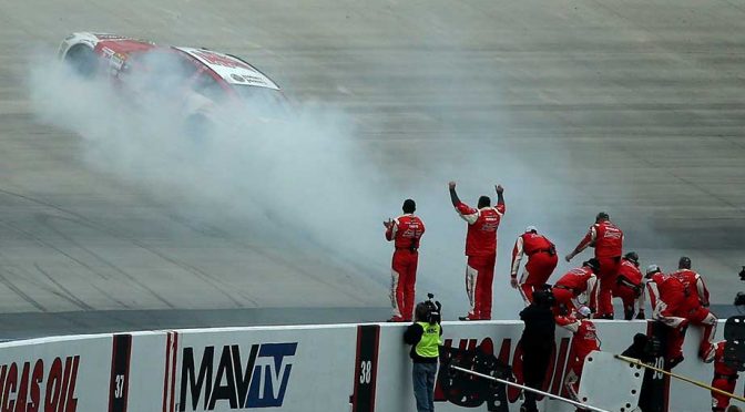 NASCAR won't oversee burnouts