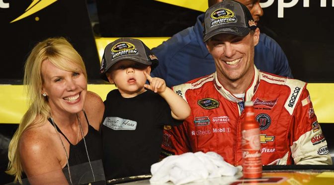 Harvick defines his role as a champion