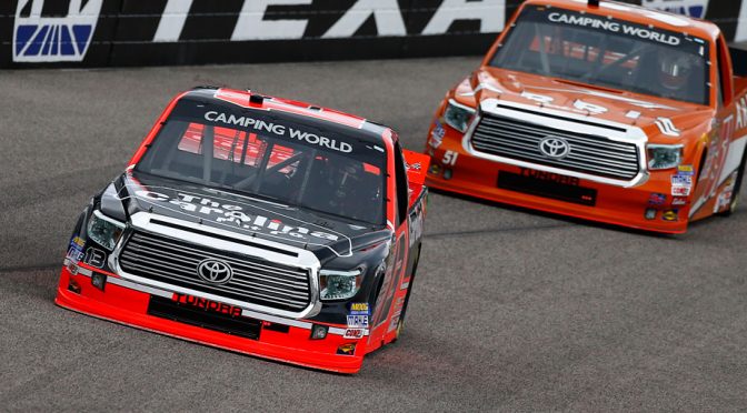 Hayley, Crafton top Truck practices at Texas
