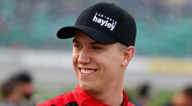Featured image for Cameron Hayley takes Truck Series by storm