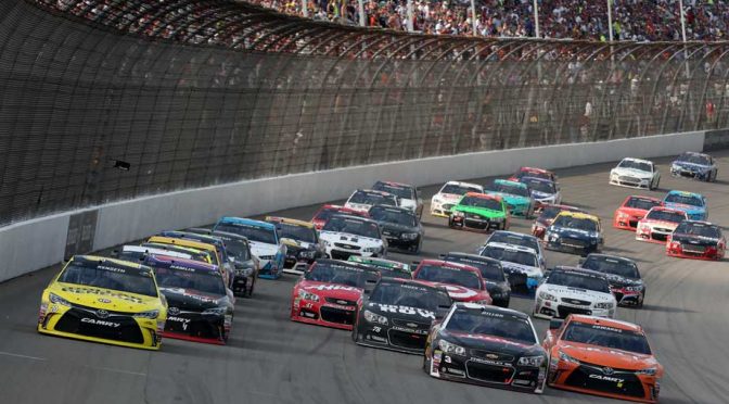Featured image for Drivers react to heat, high-drag package at Michigan