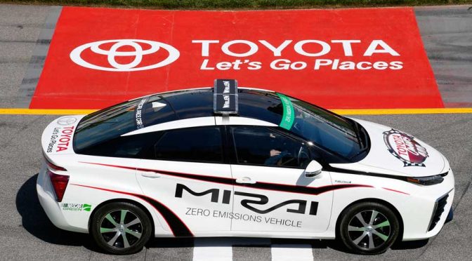 Toyota to debut hydrogen-powered pace car