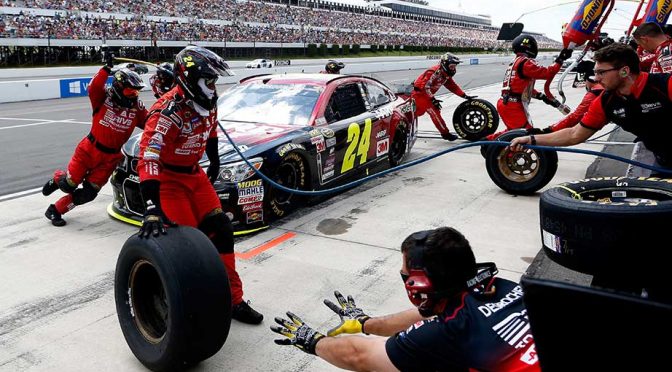 Changes made to pit crews for Earnhardt, Gordon