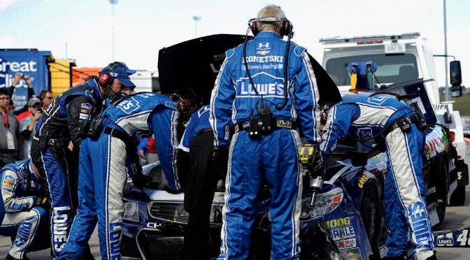 Featured image for Jimmie Johnson's title hopes take a hit