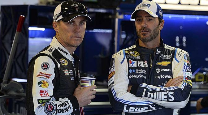 Featured Image for H2H: Who's more likely to win the Chase, Harvick or Johnson?