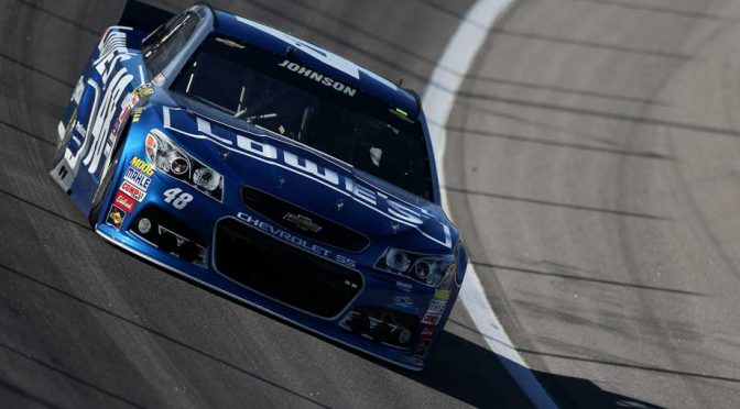 Johnson, Keselowski top Saturday's Kansas practices