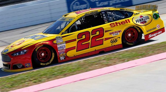 Logano leads opening practice at Martinsville