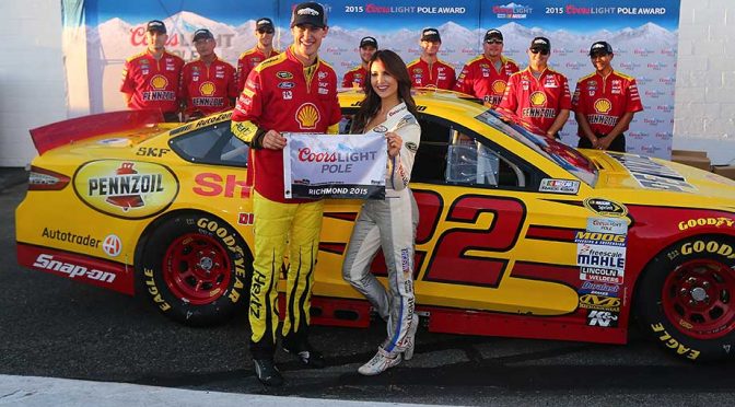Featured Image for Logano takes Coors Light Pole at Richmond
