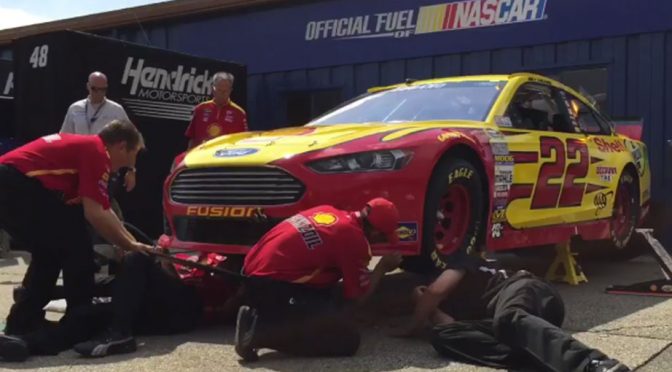 Featured Image for NASCAR confiscates Team Penske's splitters
