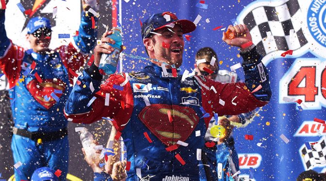 Johnson swoops in to score overtime victory at Fontana