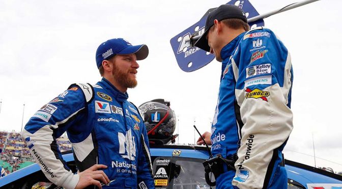 Earnhardt Jr. excited for Charlotte after Kansas roller coaster