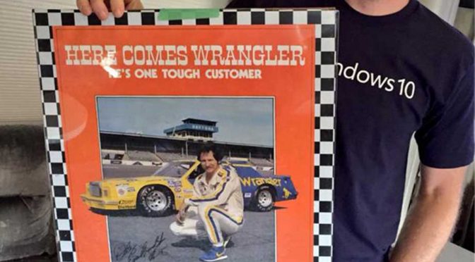 Earnhardt Jr. moved by gift from fan