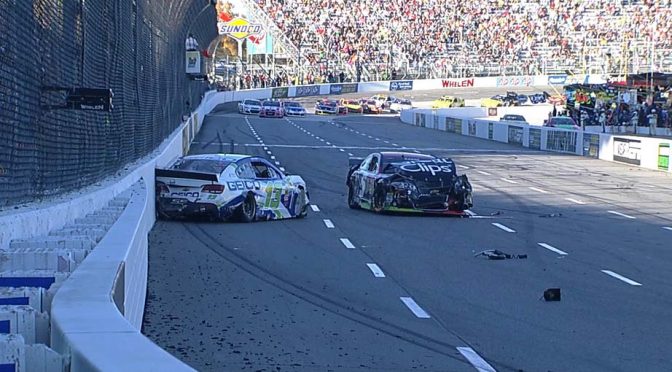 Kes involved in 'Big One' at Martinsville