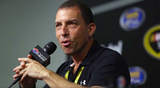 NASCAR's Steve O'Donnell addresses Kauffman, MWR