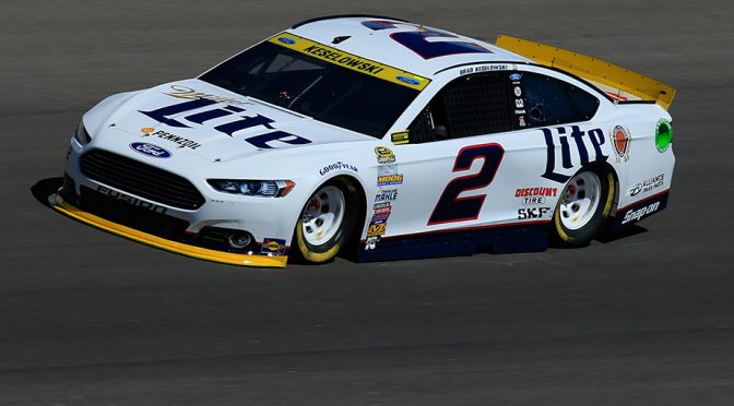 Featured image for Keselowski earns Coors Light Pole at Kansas