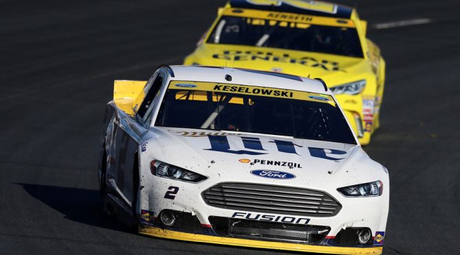 Mixed reviews for Keselowski's restart