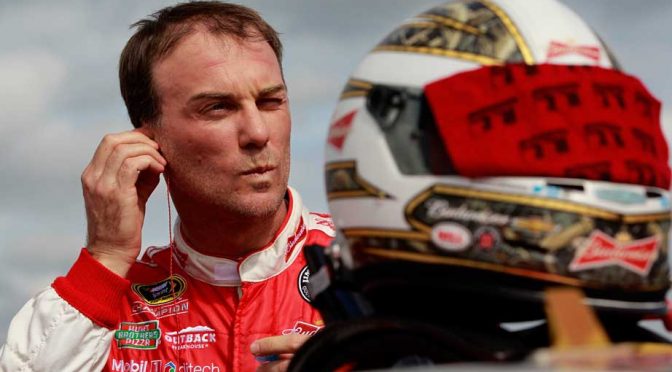 Harvick sweeps practice at The Tricky Triangle