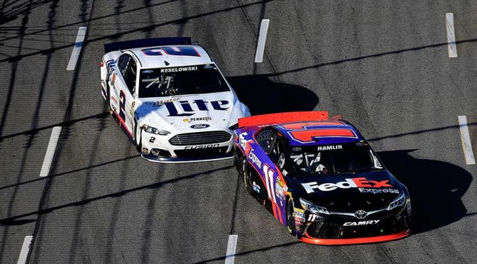 Keselowski earns respect from Hamlin at Martinsville