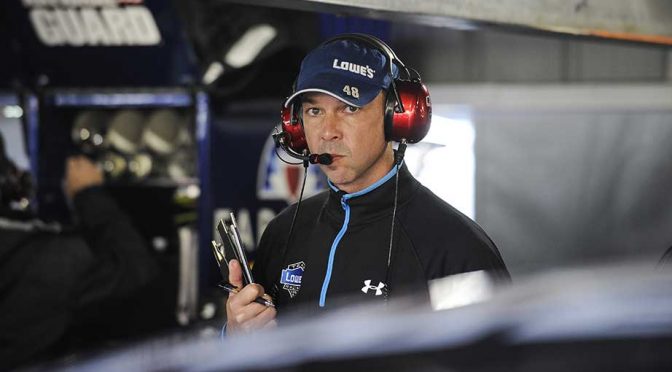 Knaus, Hendrick officials summoned to NASCAR hauler