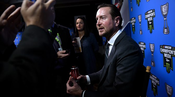 Featured Image for Kurt Busch confident he will be back with SHR in 2018