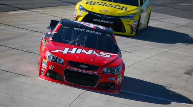 Kurt Busch leads final practice at Martinsville
