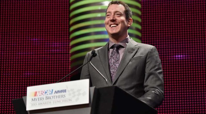 What will Kyle Busch's view be like from the head table?