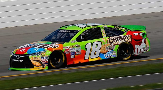 Featured Image for Kyle Busch continues hot streak, wins pole at Pocono