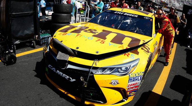 Tire failures trip up three Joe Gibbs Racing teams